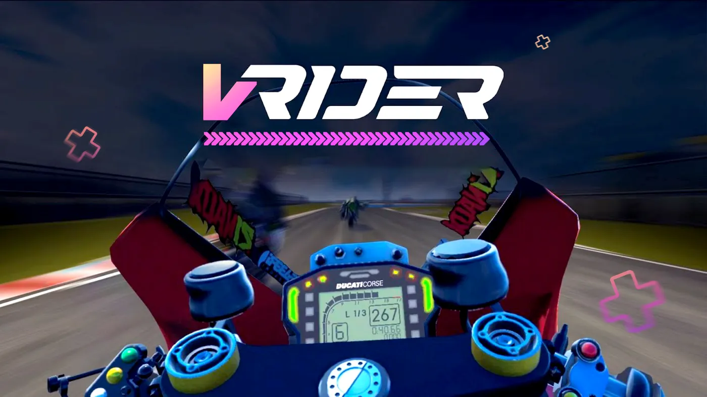 VRIDER, эксклюзивный симулятор гонок супербайков