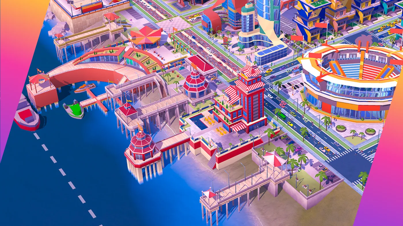 Sim Builder – градостроительный симулятор в смешанной реальности для Vision Pro!