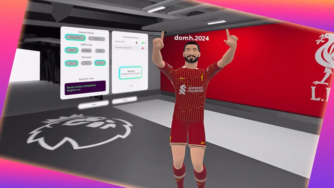 3 декабря выйдет футбольный симулятор Premier League VR